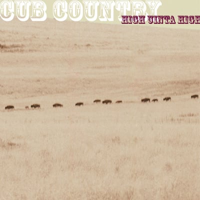 Cub Country - High Uinta High (Jade Tree, JT1068) • LP • Transparent Green