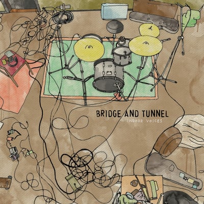 Bridge And Tunnel - Indoor Voices (No Idea Records, NO IDEA 268) • 10" • Gray Mix