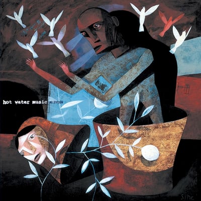 Hot Water Music - No Division (No Idea Records, NO IDEA TWO-HUNDRED-ELEVEN) • LP • Purple [Young Livers] • Reissue, Repress