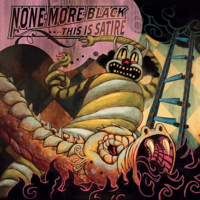 None More Black - This Is Satire (Sabot Productions, ACT015) • LP • Lavender • Reissue