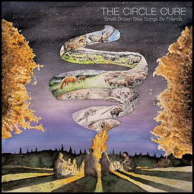 Various - The Circle Cure - Small Brown Bike Songs By Friends (Say-10, Say-128) • 2xLP • Limited Edition