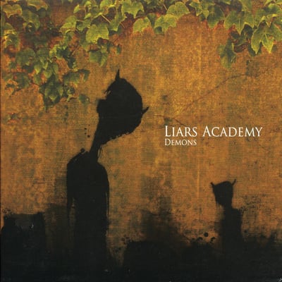 Liars Academy - Demons (Steadfast Records, SFR039) • LP • Clear/Green Split Vinyl • Limited Edition, Reissue, Remastered