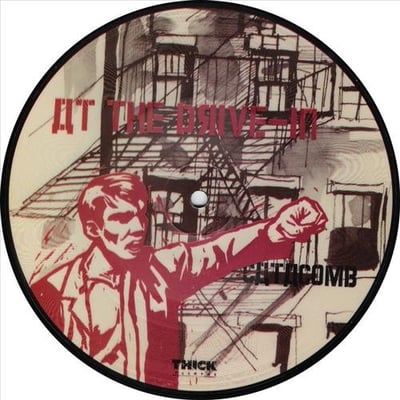 At The Drive-In / Burning Airlines - At The Drive-In / Burning Airlines (Thick Records, THK-066) • 7" • Picture Disc