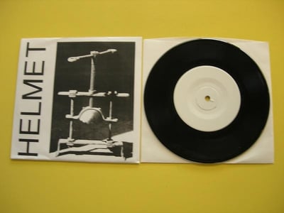 Helmet - Born Annoying 7"- Black / White labels (Bootleg ?)