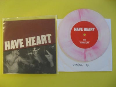 Have Heart - 2003 Demo (Bottled Up) 7" 1st press - White w/Pink #2/4