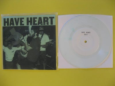 Have Heart - 2003 Demo (Bottled Up) 7" 3rd press - Light Green w/Alternate Green Cover / 8
