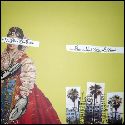 The Blood Brothers - ...Burn, Piano Island, Burn (Eighth Press, Yellow w/ Red, Black Splatter) /265