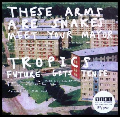 V/A - These Arms Are Snakes/Tropics Split (First Press, White) /500
