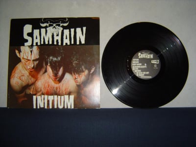 SAMHAIN: Initium (4th press with barcode sticker on the sleeve)