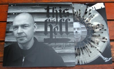 This is Hell - Weight of the World [LP - clear w/black splatter, 1st press] - Think Fast - TFR044 - /150