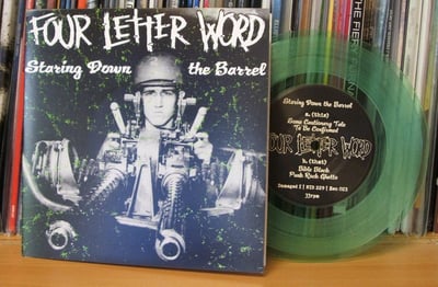 Four Letter Word - Staring Down the Barrel [coke bottle green] - No Idea - NIR229 - /220