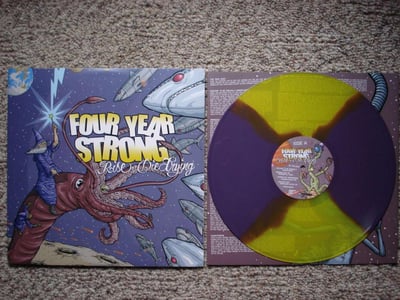 Four Year Strong - Rise Or Die Trying (180g Clear Yellow/Solid Purple Nuke) /312