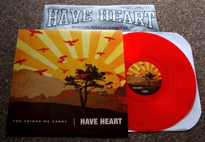 Have Heart - The Things We Carry [LP - clear red, 4th] - Bridge Nine - B9R075 - /1000