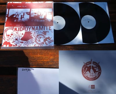 Kid Dynamite - Kid Dynamite/Shorter Faster Louder [2LP - red TIHC edition] - Jade Tree - 263/300