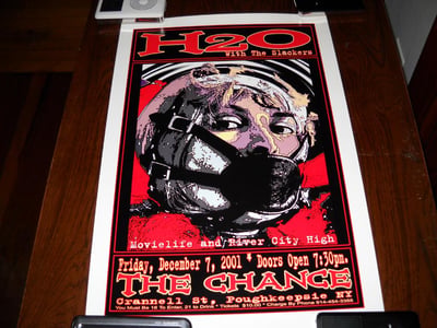 H2O w/ The Slackers, The Movielife and River City High @ The Chance, Poughkeepsie, NY Dec 7, 2001
