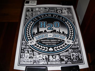 H2O 15th Anniversary Tour w/ Trapped Under Ice, Maximum Penalty and The Attack @ The Trocadero, Philadelphia, PA Feb 19, 2010 (#109/200)
