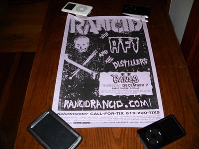 Rancid w/ AFI and the Distillers Dec 7,2000