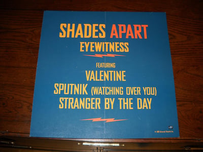 Shades Apart Promo Poster, signed