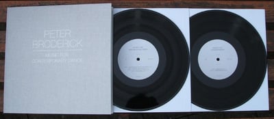 Peter Broderick - Music for Contemporary Dance [2x10"] - Erased Tapes - ERATP026LP