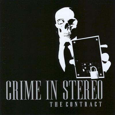Crime In Stereo - The Contract (Blackout! Records, BLR-0075-2) · 7" · Clear Red
