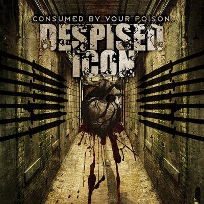 Despised Icon - Consumed By Your Poison (Century Media, 19439927921) · LP + CD · Yellow Transparent Blue Marbled, 180g · Limited Edition, Reissue