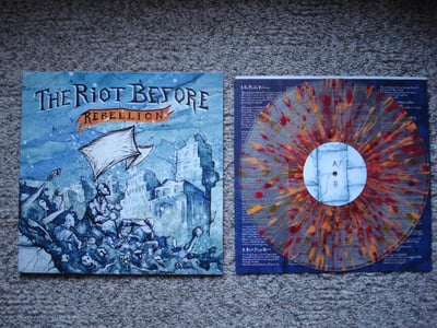 The Riot Before - Rebellion (Clear w/ Orange/Red Splatter) /?
