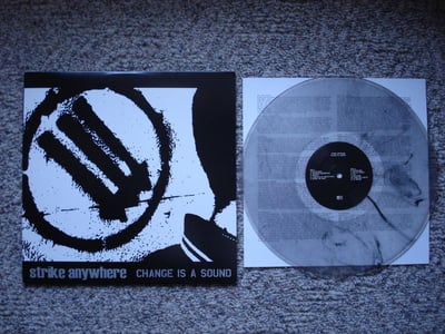Strike Anywhere - Change Is A Sound (Clear w/ Black Marble) /300