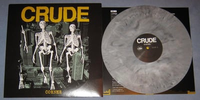 Crude - Corner | La Familia, member 40+12 | grey marble, screened sleeve /200(500)