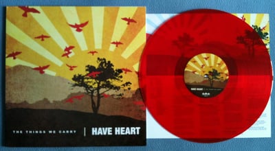 Have heart - The things we carry | Bridge nine, b9r-075 | clear red, 4th press /1000