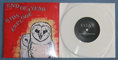 End of a year / Kids explode - Split 7" | Narshardaa records | nar-018, white