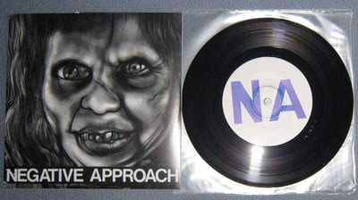Negative Approach - 10 song EP | Touch and go, tg-407 | black, 2nd press