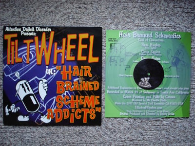 Tiltwheel - Hair Brained Scheme Addicts (Clear) /1000