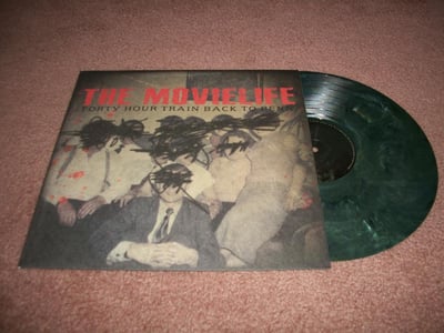 The Movielife - Forty Hour Train Back To Penn | Green Marble (2003) DTR #37V