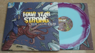 Four Year Strong - Rise or Die Trying [LP - blue/purple swirl, 3rd] - Academy Fight Song - AFS005 - /249