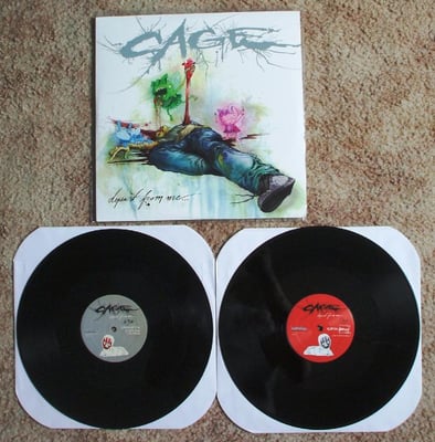 Cage - Depart from Me | Definitive Jux | 2 x 12" | 2009 | Black | /?