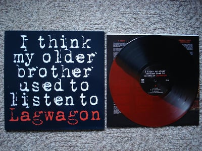 Lagwagon - I Think My Older Brother Used To Listen To Lagwagon (Half Red/Half Black) /548