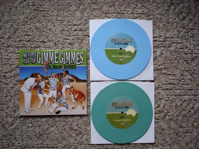 Me First And The Gimme Gimmes - Go Down Under (2x7" Blue & Green) /1017