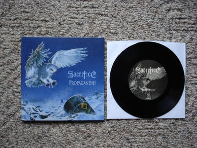 Propagandhi/Sacrafice - Split 7" (Black) /1000