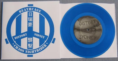 Deathcage - Chaos Nightrider | Schizophrenic records, Schiz-46 | clear blue /100(600)