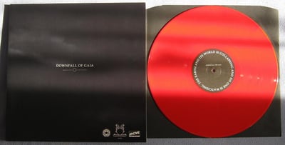 Downfall of Gaia / In The Hearts of Emperors - Split 12" | Alera Antifascista/Moment of collapse/Shove, aa-66/,oc-016/sh-32.5 | red, 180g /1000