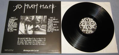 So Much Hate - How We Feel | Norwegian Leather, isaksen-01 | black