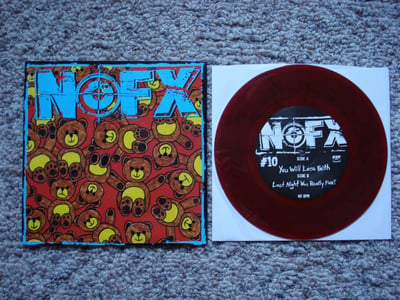 NOFX - 7" Of The Month Club 10 November (Clear Red) /3000