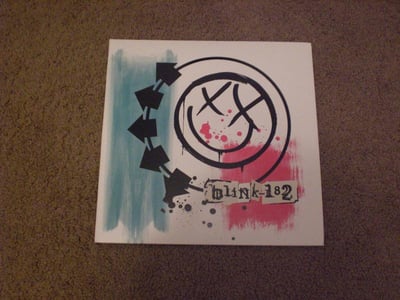 Blink 182 - Untitled x2 LP (Pink/Green 180 gram Swirl Vinyl)