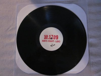 Have Heart - 10.17.09 (Bridge 9) 12" - Test Press #6/20