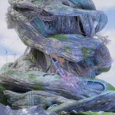 Ninajirachi - Second Nature (NLV Records, NLVR0140) · LP · Light Blue Translucent · Limited Edition