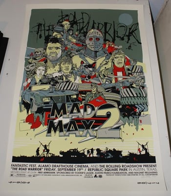 Tyler Stout - Mad Max 2: Road Warrior (Regular) - 24x36 - #23/325 *Signed*