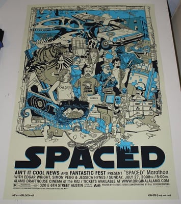 Tyler Stout - Spaced (Regular) - 24x36 - #38/330 *Signed*