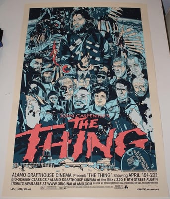 Tyler Stout - The Thing (Regular) - 24x36 - #18/210 *Signed*