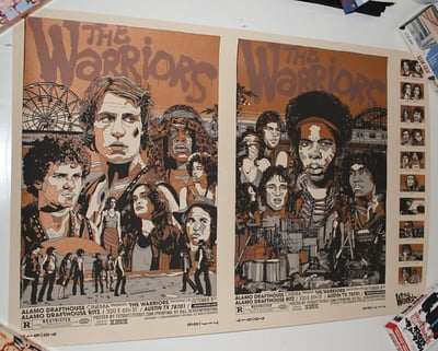 Tyler Stout - The Warriors Ii (Regular Uncut) - 24x36 - #123/200