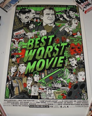 Tyler Stout - Best Worst Movie (Regular) - 24x36 - #137/350
